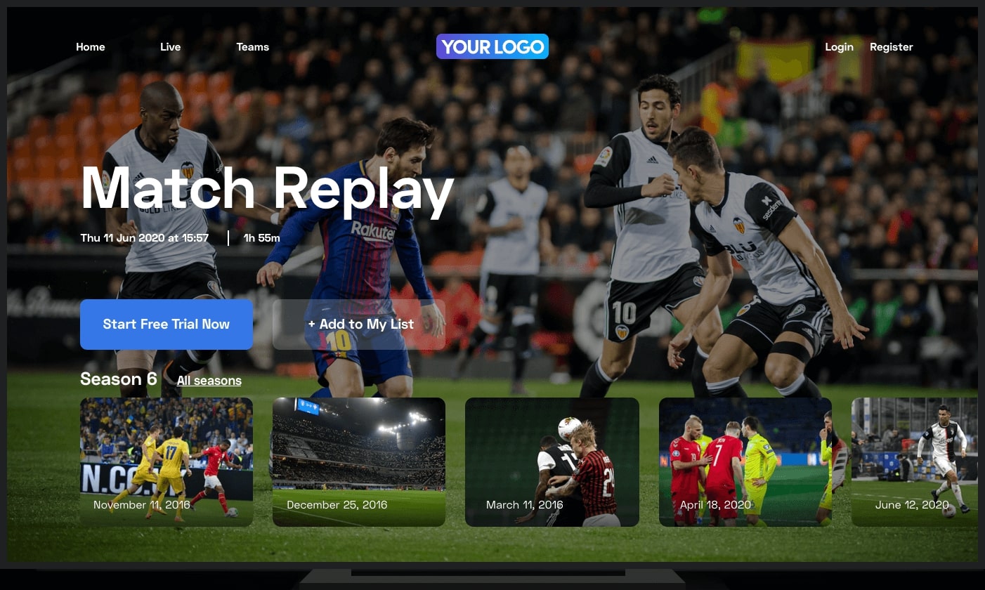 sports streaming platform